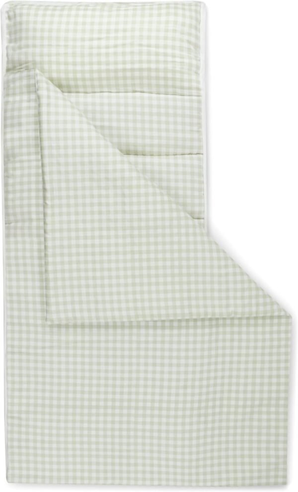 Makemake Organics GOTS Certified Organic Cotton Nap Mat with Detachable Pillow for Kids Soft Sleeping Bag for Toddlers, Boys, Girls - Ideal for Daycare, Preschool, Kindergarten - Image 2