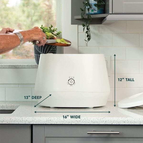 Lomi 1 Bundle – 3L, Electric Composter (90 Cycles), World’s First Smart Waste Kitchen Bin That Turns Waste into Natural Fertilizer with a Single Button, Indoor Compost Bin - Image 7