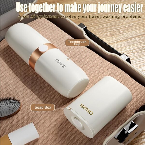 Travel Soap Box,soap Bar Holder Dish Container Case，Draining Soap Bar Holder，with Exhaust Button Durable Leakproof Soap Holder，Bathroom,Gym,School,Camping,Hiking,Vacation Essentials - Image 5