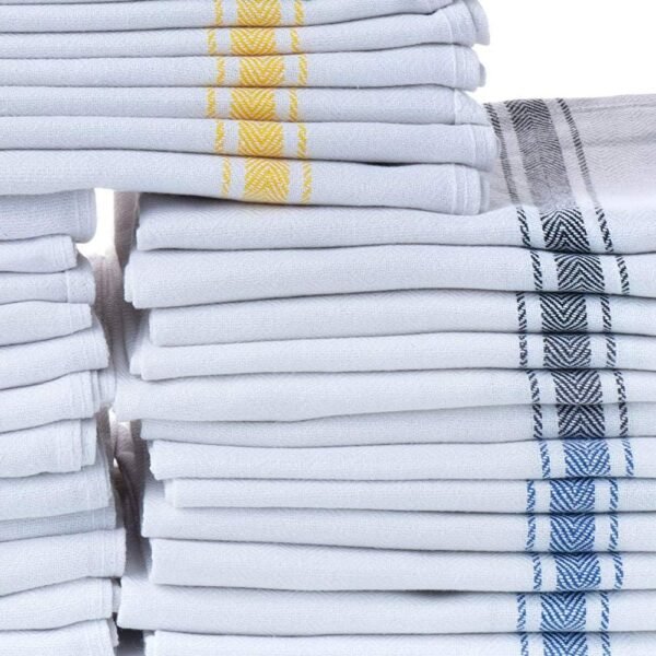 Simpli-Magic 79165 Kitchen Towels, (Pack of 15) Towels, 15" x 26", Herringbone Multi-Color - Image 7