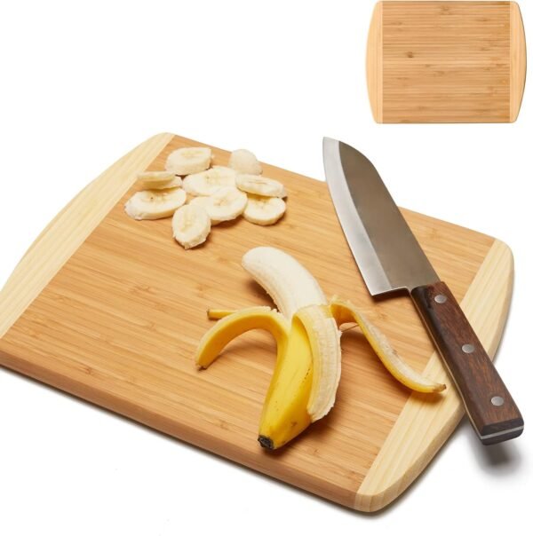 Organic Small Cutting Boards with Lifetime Replacements Wooden Cutting Boards for Kitchen Small Wood Cutting Board Small Bamboo Cutting Board - Image 6