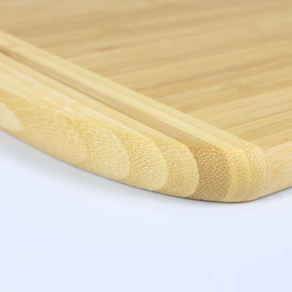 Bamboo Cutting Board for Kitchen - Large Charcuterie Board | Cheese Board - 3/4 Inch Thick Premium Wood Cutting Board - 12" X 16" - Image 2