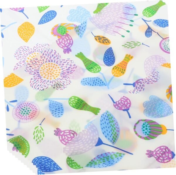 FOMIYES 3pcs Beeswax Reusable Food Wraps Beeswax Cloth Food Wrappers Beeswax Preservation Wraps Food Wrapping Cloth Beeswax Food Wraps Beeswax Bowl Cover Sustainable Wax Cloth - Image 7