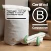 Food Huggers Sustainable Coffee Storage| Bulk Bean Bag | Eco-Friendly, Zero-Waste | BPA-Free, Dishwasher Safe Silicone | Ideal for Groceries, Food | Reusable, Large (1pc) - Image 6