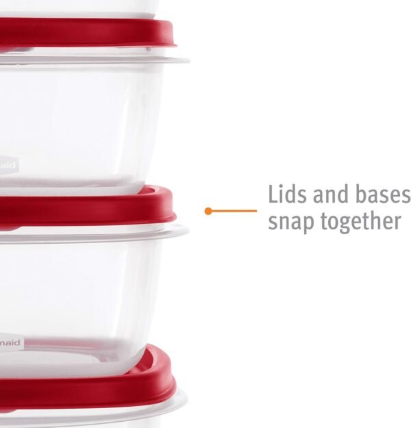 Rubbermaid 42-Piece Food Storage Containers with Lids - Image 5