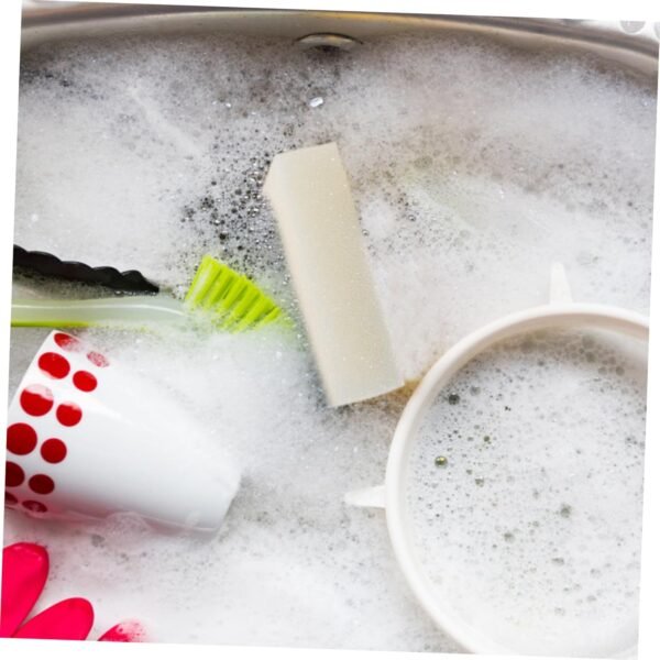 12pcs Sponge Brush Natural Dish Scrubbers Kitchen Cleaning Sponge Kitchen Dish Sponges Kitchenware Cleaner Kitchen Towels Pan Sponge Bowl Washing Tools Natural Sponges Sink Beige - Image 3