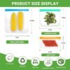 20 Pack Reusable Freezer Bags, BPA Free Silicone Food Bags, Leakproof Silicone Sandwich Bags, Extra-Thick Reusable Snack Bags for Marinate Meats Snack Fruits Veggies Make-up Toiletries - Image 4