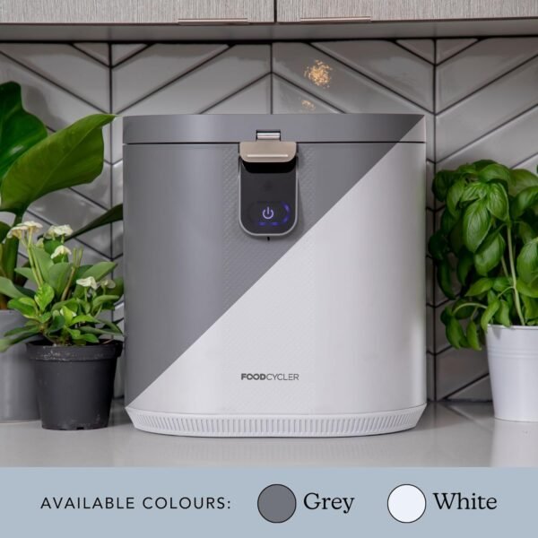 FoodCycler Eco 5 - Award-Winning Home Food Processor and Recycler - Kitchen Countertop Compost Alternative - Electric Food Waste Disposer - Odorless Food Waste Bin - 5L Bucket Capacity (Grey) - Image 6