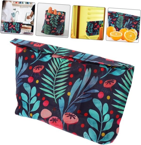 Beeswax Wrap Beeswax Food Container Cotton Produce Bag Reusable Sandwich Bag Dishwasher Safe Bees Wax Food Storage Kitchen Storage Bag Reusable Sandwich Bags Natural Beeswax - Image 5