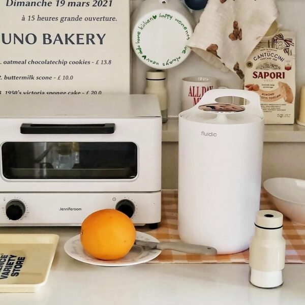 Carrotez Compost Bin for Kitchen Countertop, 0.8 Gallon (3 Liter) Small Food Waste Mini Compost Bin with Lid, Odorless Vacuum Seal - White - Image 7