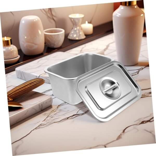 Compost Bin for Kitchen Countertop Stainless Steel Food Waste Bucket Small Trash Can with Lid Food Waste Bin for Kitchen Compost - Image 5
