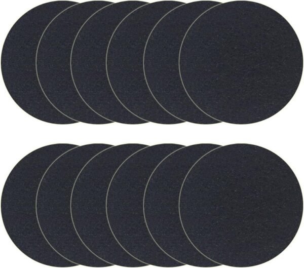 6.7inch Charcoal Filters for Kitchen Compost Bin Pail Replacement Filter Countertop Home Bucket Refill Sets, Round