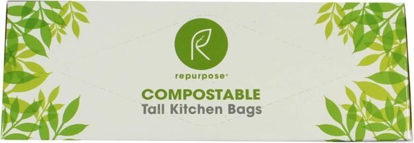 Repurpose, Compostable Kitchen Trash Bag, 12 Count - Image 8