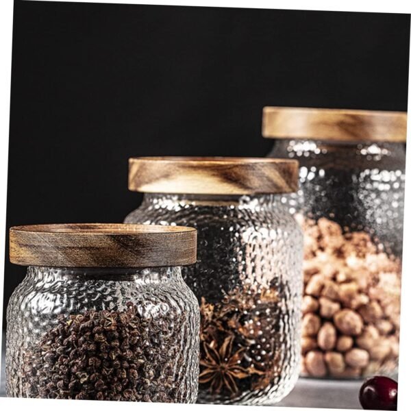 Glass Storage Jars Food Container Basket Coffee Filters Bernardin Mason Jar Lids Bead Storage Containers Rice Dispenser Cup Flask Sealed Container Jam Jars Jar with Lid - Image 4