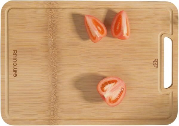 Totally Unfold Bamboo Cutting Boards for Kitchen Gift Non Toxic Solid Unfold Nature Working Surface No Glue Non Toxic No Paint Thick One piece Chopping Charcuterie Cheese board Wooden meat