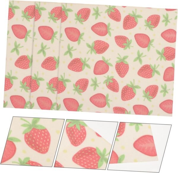 3pcs Beeswax Packing Paper Beeswax Paper Reusable Wraps Food Plastic - Image 5
