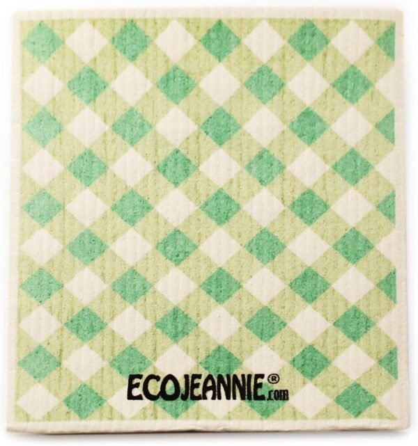 Wholesale EcoJeannie Eco-Friendly German Cleaning Cloth 100% Biodegradable Cellulose Sponge Cloths, Kitchen Cloths, GMO-Free, Reusable - Made in Germany Packaged in P.R.C. (12 Pack) - Image 5