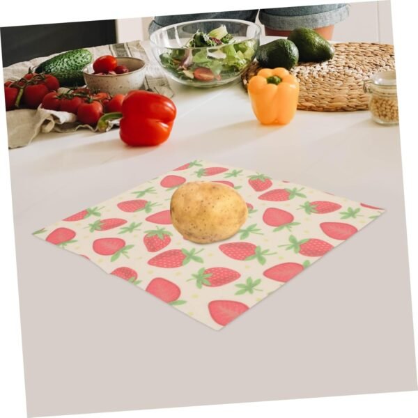 3pcs Beeswax Packing Paper Beeswax Paper Reusable Wraps Food Plastic - Image 2