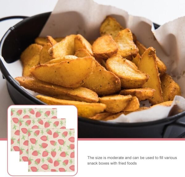 EXCEART 3pcs beeswax wrap reusable wraps Paper food plastic wrap - Image 3