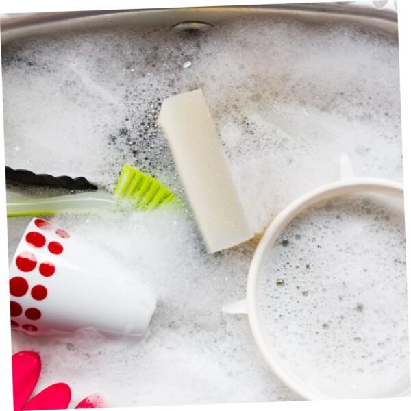 Didiseaon 12pcs Sponge Brush Sink Bowl Washing Tools Natural Loofah Sponge Imitation Loofah Dish Towels Natural Dish Scrubbers Natural Kitchen Sponge Cleaning Rags Sponge Scrubbers Beige - Image 9