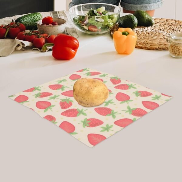 EXCEART 3pcs beeswax wrap reusable wraps Paper food plastic wrap - Image 9