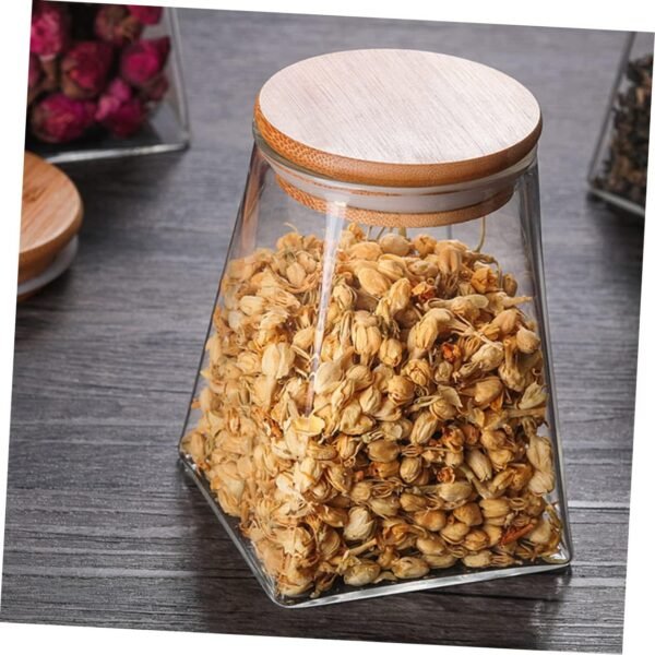 Sealed Storage Can Sealing Clear Container Turtle Tank Stackable Sealed Storage Tank Clear Bins Proofing Storage Bins Collapsible Storage Bin Pantry Storage Containers Lid - Image 9
