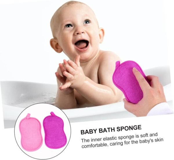 8 Pcs Bath Sponge Plants for Foam Body Wash Scrubber Sponge Natural Dish Sponge Shower Body Sponge Clean Body Lotion Bathtub Scrubber Bath Cleaning Sponge Filament - Image 6