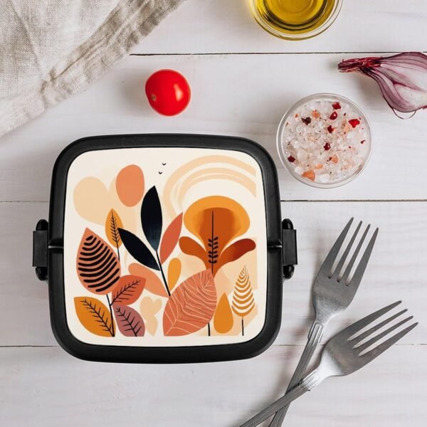 Natural Shape Bento Box Adult Lunch Box All-in-One Stackable Bento Lunch Box with Compartments Double Layer Lunch Boxes Leak-Proof Lunchbox Lunch Containers for Work Picnics Travel - Image 8