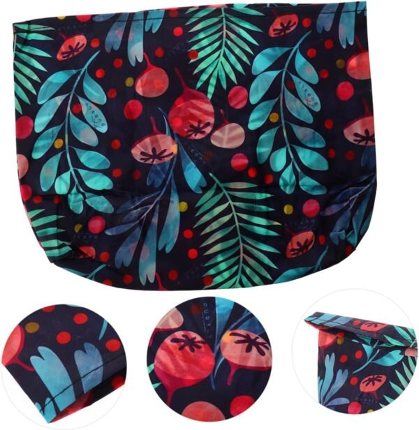 GARVALON Beeswax Wrap Food Bag Beeswax Cotton Wraps Fruit Produce Bag Reusable Sandwich Bag Dishwasher Safe Reusable Beeswax Snack Container Kitchen Produce Bags Natural Beeswax - Image 7