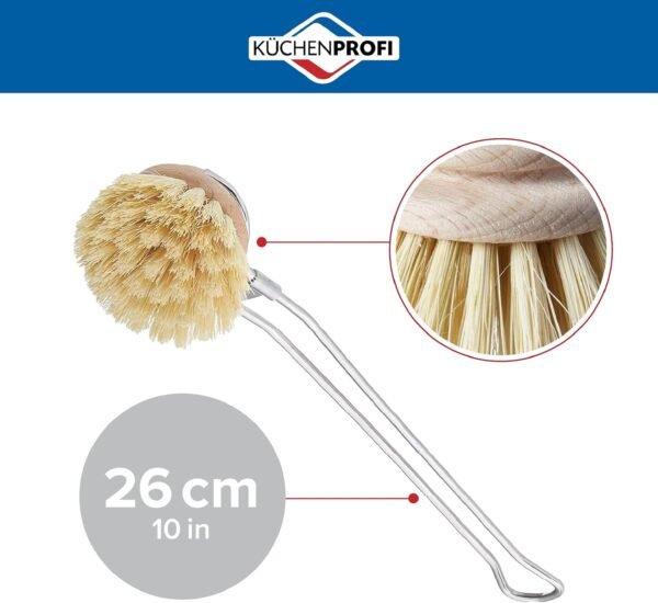 Küchenprofi Classic Stainless Steel Dishwashing Brush - Image 2