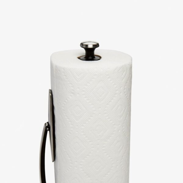 OXO Good Grips SimplyTear Paper Towel Holder - Stainless Steel (Silver & Black) - Image 11