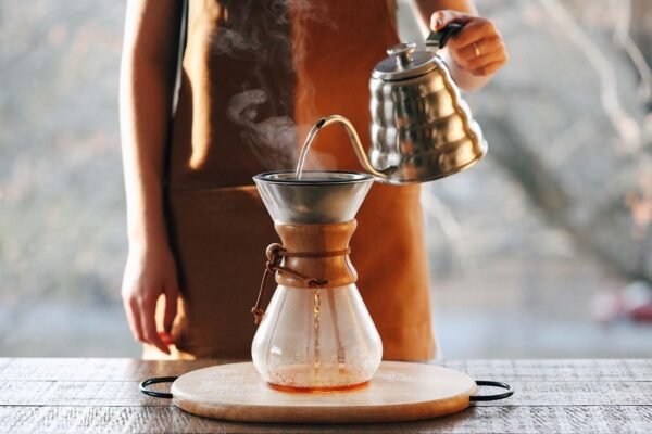 Barista Warrior Compatible with Hario V60 Pour Over Coffee Filters - Reusable Stainless Steel - Best Coffee Maker and Bar Accessories (Gold Titanium Coated) - Image 2