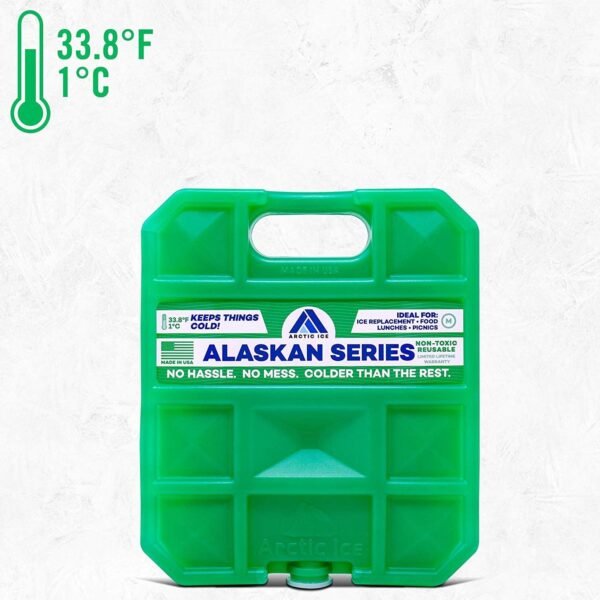 Arctic Ice Alaskan Series Reusable Ice Pack for Coolers, Lunch Boxes, Camping, Fishing, Hunting and More, Freezes at 33.8F (2-Pack) (2.5 LB - Large) - Image 2