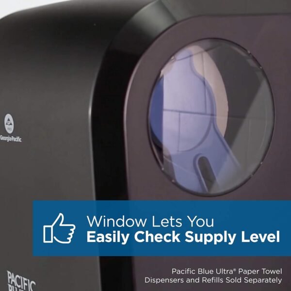 Pacific Blue Ultra 8” High-Capacity Recycled Paper Towel Roll by GP PRO (Georgia-Pacific), White, 26490, 1150 Feet Per Roll, 6 Rolls Per Case - Image 10