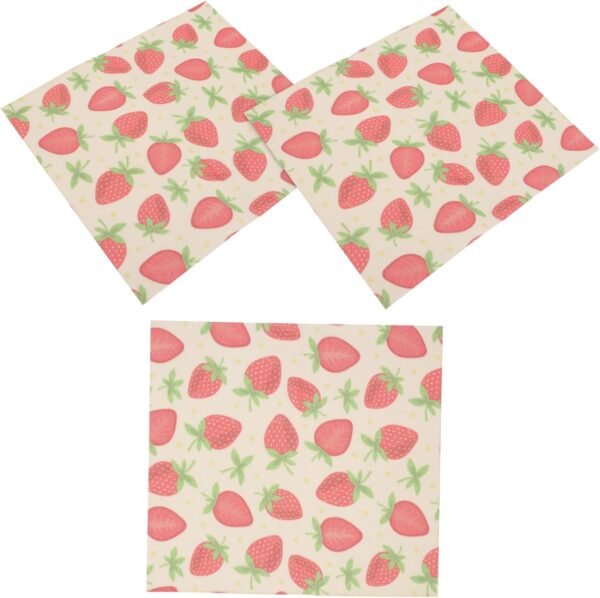 3pcs Beeswax Packing Paper Beeswax Paper Reusable Wraps Food Plastic