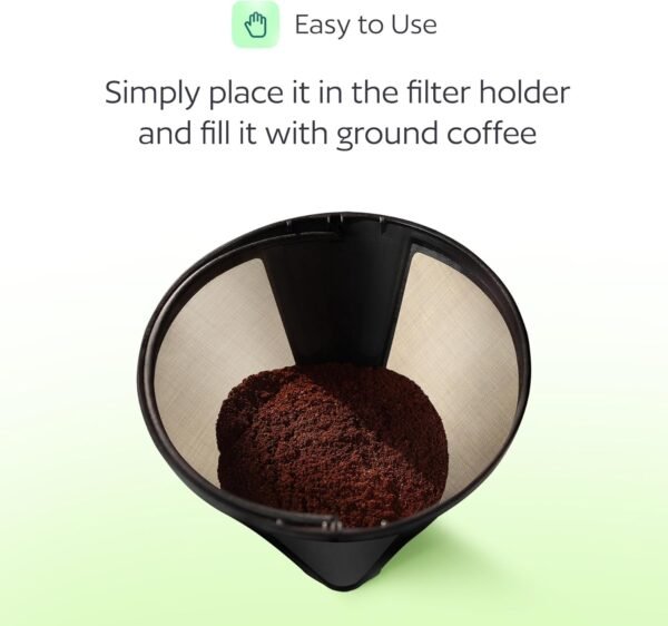 #2 Reusable Cuisinart Cone Coffee Filter, Compatible with 4-5 cup Cuisinart Coffee Makers - Image 4