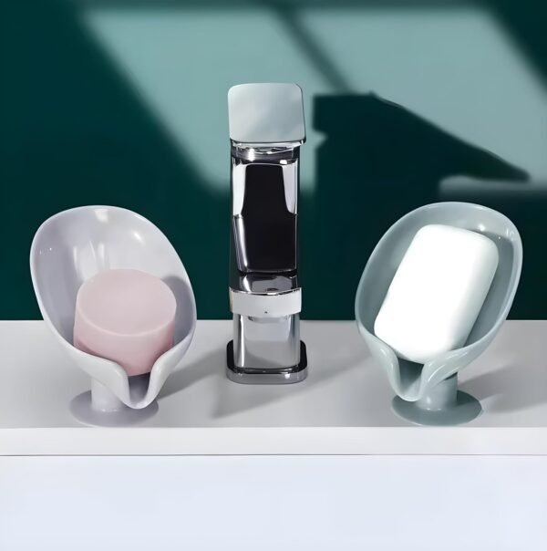 Self-Draining Soap Dish Holder with Suction Cup – Anti-Slip, Easy Clean Soap Holder for Shower, Bathroom & Kitchen Sink - Image 7