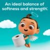 Angel Soft Toilet Paper, 16 Mega Rolls = 64 Regular Rolls, Soft and Strong Toilet Tissue - Image 2