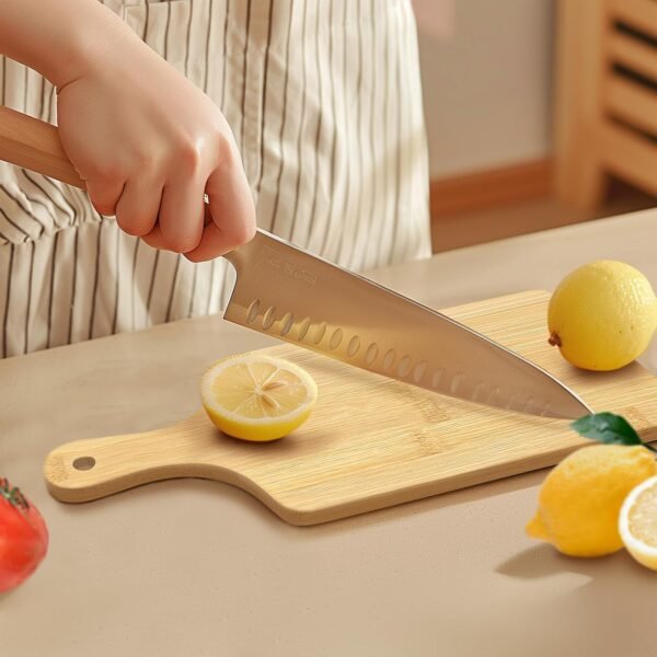 50 PCS Cutting Board Bulk Wood Chopping Board Laser Engraving Serving Board with Handle Charcuterie Boards for Customized Mother's Day Housewarming Gift 11" x 5" Bamboo - Image 5