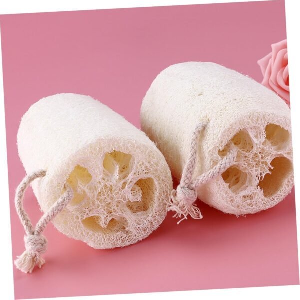 4pcs Loofah Cleaning Brush Body Shower Loofah Shower Loofah Sponge Loofah Body Scrubber Cleaning Sponge Bath Loofah Sponge Body Scrubber Exfoliator Dish Washing Sponge Sponges - Image 4