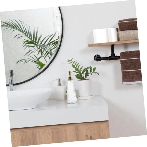 Alipis Glass Lotion Bottle Soap Container Hand Soap Dispenser Lotion Dispenser Hand Dispenser Glass Soap Dispenser Pump Shampoo Bottle Press Pump Bottle Dish Soap Dispenser Pp - Image 2