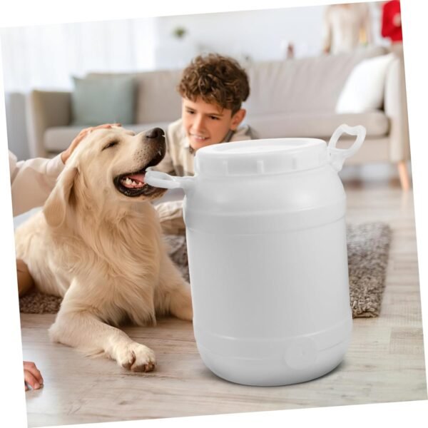 SHOWERORO Compost Pail Bins Can Liners Container Pantry Kimchi Bucket Compost Bin Garbage Bin Trash Bin Kitchen Recycle Lid Kitchen Composting Bin Automatic Bin Outdoor Rubbish Waste Plastic - Image 6