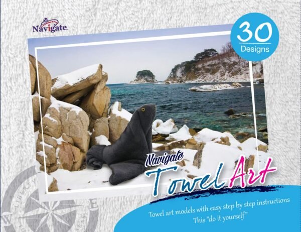 Navigate Towel Art: Navigate Towel Art book contains 30 different towel art models with easy step by step instructions, that allow all family to have fun folding their own towel!