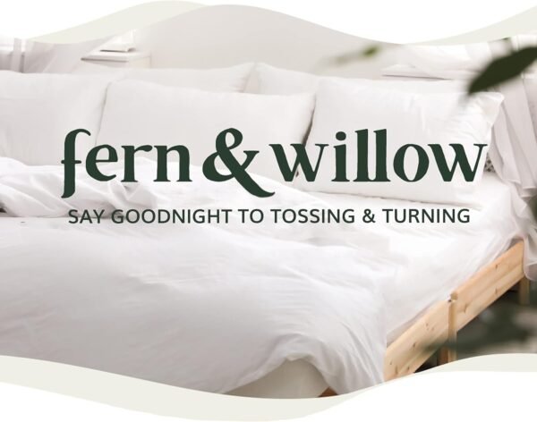 Premium Queen Size Bed Pillows - Set of 2, 20"x28", Cooling Hotel Quality, Down Alternative Fill, Medium Firm Support, Luxury Softness for Side, Back, and Stomach Sleepers - Image 9