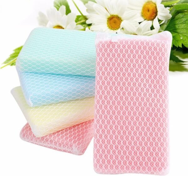 5pcs Cup Sponge Net Sponge Sponges Kitchen Cleaning Sponges Dish Sponge Bowl Sponge Car Sponge Natural Sponge Scourer Cleaning Sponge Kitchen Scrubber Sponges Dishwasher Sponge - Image 7