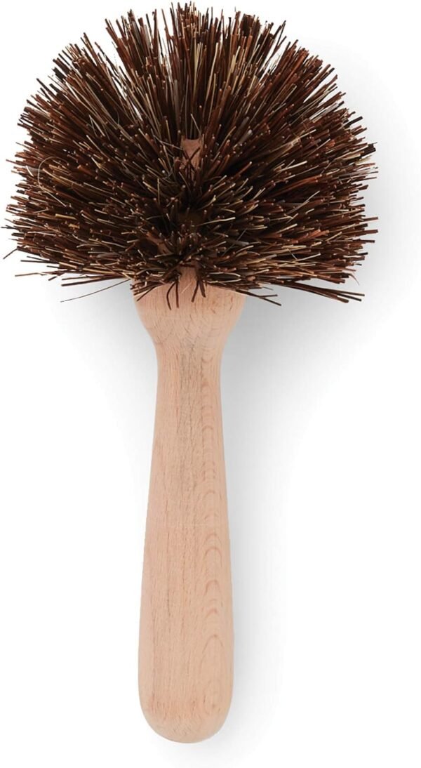 Fox Run Kitchen Brush Set of 3, Pot, Dish, and Bottle Scrub Brush with Natural Bristles - Image 8