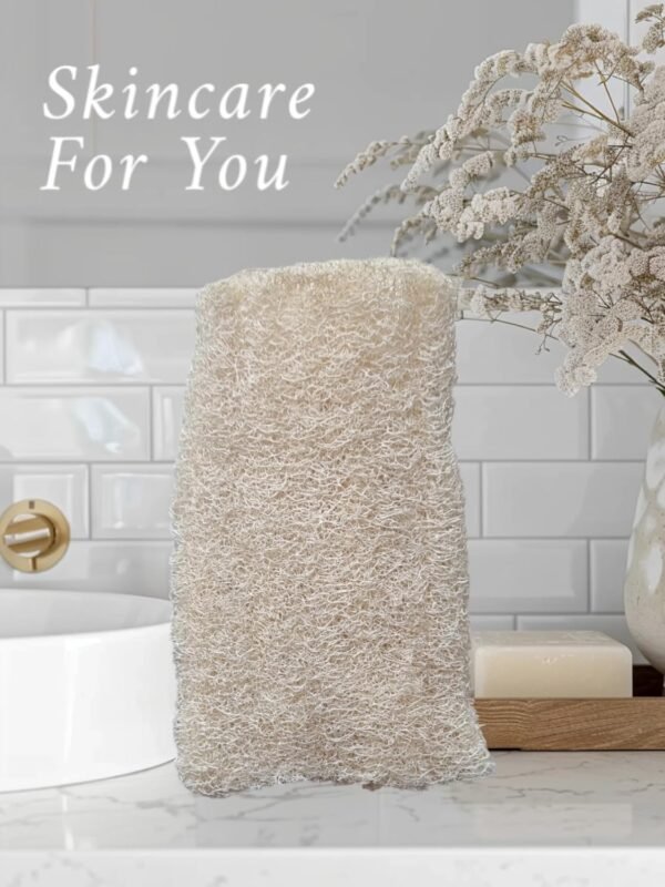 Medium Mexican Loofah Vegetable Sponge (13cm) | Loofah Bath Sponges | All Purpose Vegetable Sponge | Eco Friendly 100% Natural & Biodegradable | Daily Skin Cleansing Care for Women and Men - Image 4