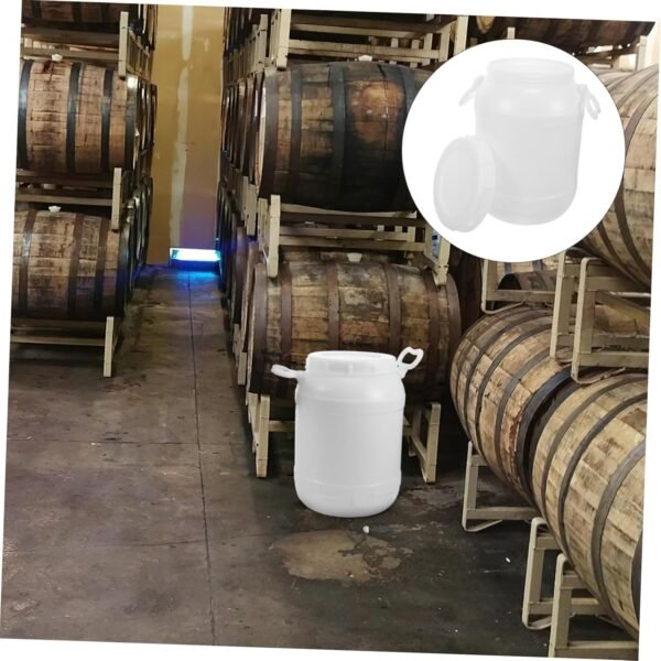 SHOWERORO Compost Pail Bins Can Liners Container Pantry Kimchi Bucket Compost Bin Garbage Bin Trash Bin Kitchen Recycle Lid Kitchen Composting Bin Automatic Bin Outdoor Rubbish Waste Plastic - Image 4