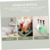 Glass Bottle Lotion Pump Bottle Hand Soap Container Lotion Travel Container Body Wash Dispenser Travel Cosmetic Containers Shower Gel Dispenser Shampoo Lotion Dispensers Green - Image 7