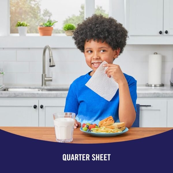 Sparkle® Tear-A-Square® Paper Towels, 2 Double Rolls : 4 Regular Rolls, 2 Count (Pack of 2) - Image 3
